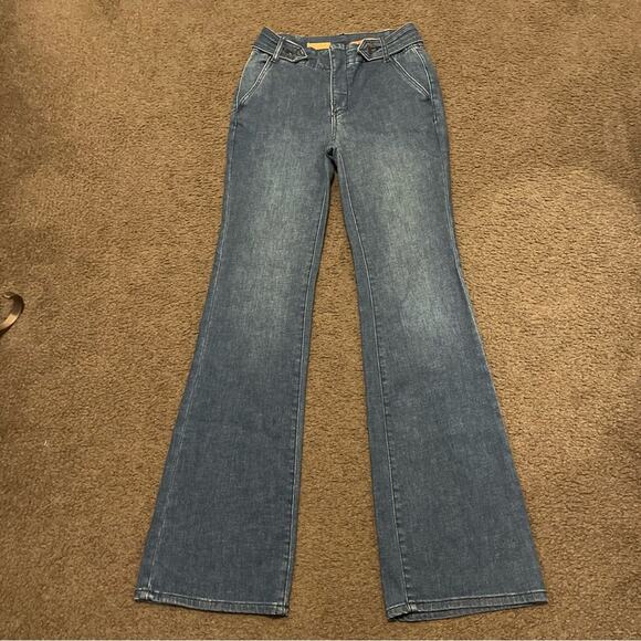 Anthropologie Pilcro Flare Trouser Jeans - Picture 2 of 6